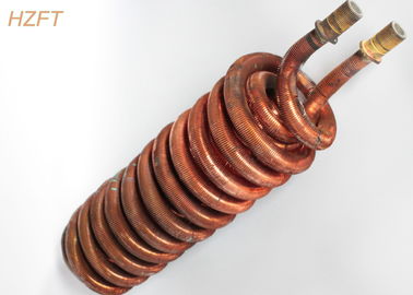 Tin Plated Surface Copper Finned-Buisrollen als Verwarmer in Drinkwatersystemen