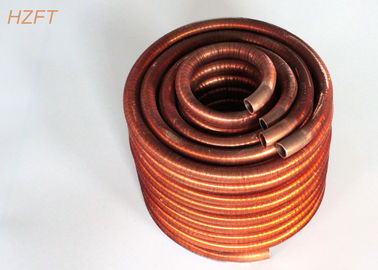 Waste Heat Recovering Fin Coil Heat Exchanger in Domestic Water Boilers